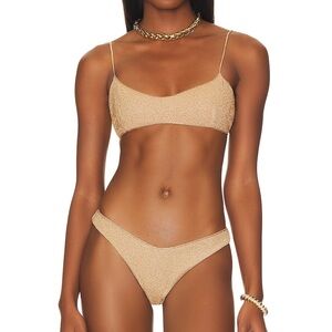 Gold Bikini Set Devon Windsor